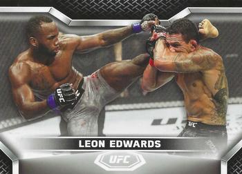 2020 Topps UFC Knockout #22 Leon Edwards Front