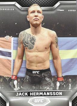 2020 Topps UFC Knockout #50 Jack Hermansson Front