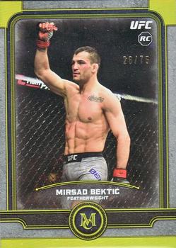 2019 Topps UFC Museum Collection - Gold #2 Mirsad Bektic Front