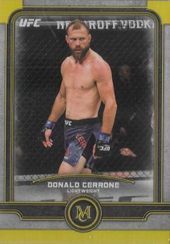 2019 Topps UFC Museum Collection - Gold #19 Donald Cerrone Front