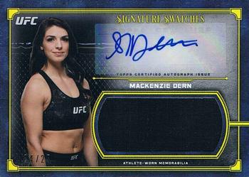 2019 Topps UFC Museum Collection - Single Athlete Signature Swatches Relic Autographs Gold #SSAR-MD Mackenzie Dern Front