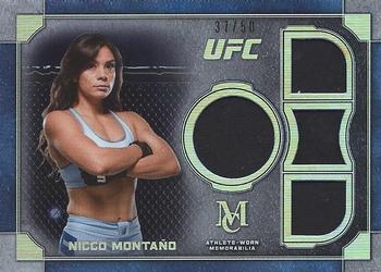 2019 Topps UFC Museum Collection - Single Athlete Primary Pieces #SPQR-NM Nicco Montaño Front