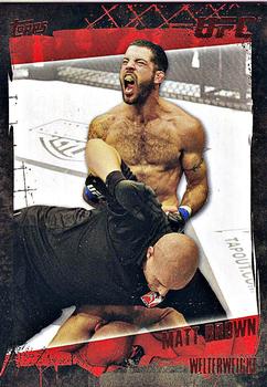 2010 Topps UFC - Bronze #27 Matt Brown Front