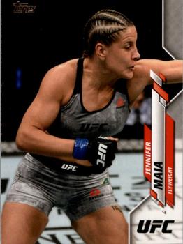 2020 Topps UFC #4 Jennifer Maia Front