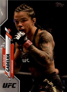 2020 Topps UFC #5 Cláudia Gadelha Front