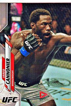2020 Topps UFC #27 Jared Cannonier Front