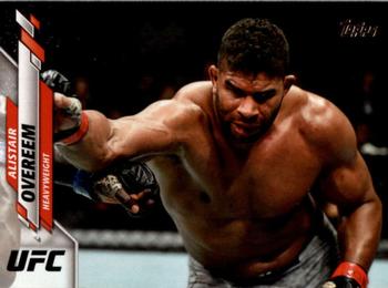 2020 Topps UFC #43 Alistair Overeem Front