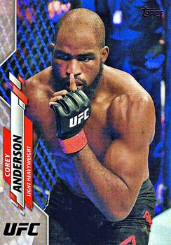 2020 Topps UFC #58 Corey Anderson Front