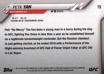 2020 Topps UFC #79 Petr Yan Back