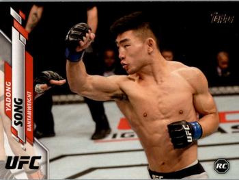 2020 Topps UFC #89 Yadong Song Front