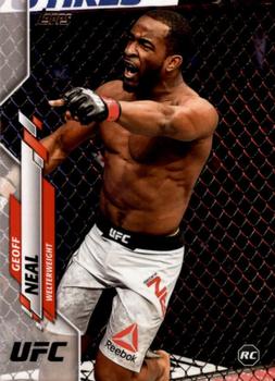 2020 Topps UFC #90 Geoff Neal Front