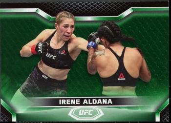 2020 Topps UFC Knockout - Green #9 Irene Aldana Front