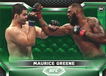 2020 Topps UFC Knockout - Green #11 Maurice Greene Front