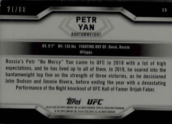 2020 Topps UFC Knockout - Green #13 Petr Yan Back