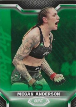 2020 Topps UFC Knockout - Green #16 Megan Anderson Front