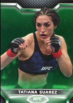 2020 Topps UFC Knockout - Green #36 Tatiana Suarez Front