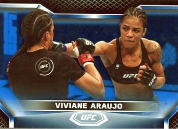 2020 Topps UFC Knockout - Blue #52 Viviane Araujo Front