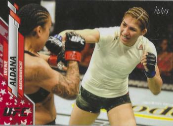 2020 Topps UFC - Independence Day #65 Irene Aldana Front
