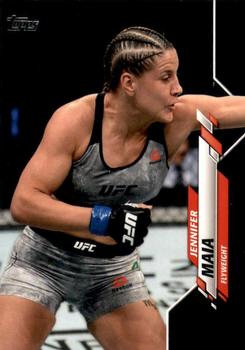 2020 Topps UFC - Black #4 Jennifer Maia Front