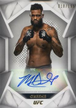 2020 Topps UFC Striking Signatures - Fighter Autographs #STS-MG Maurice Greene Front