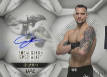 2020 Topps UFC Striking Signatures - Submission Specialist Autographs #SUS-JK James Krause Front