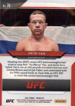 2021 Panini Prizm UFC #79 Petr Yan Back