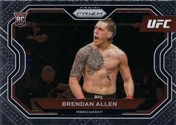 2021 Panini Prizm UFC #134 Brendan Allen Front