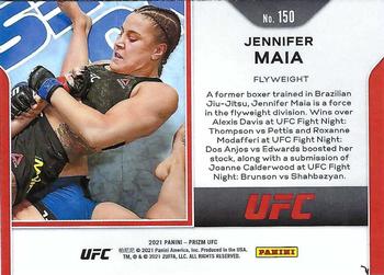 2021 Panini Prizm UFC #150 Jennifer Maia Back