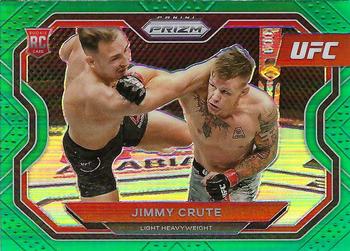 2021 Panini Prizm UFC - Green Prizms #170 Jimmy Crute Front