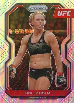 2021 Panini Prizm UFC - Silver Prizms #4 Holly Holm Front