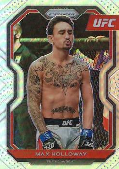 2021 Panini Prizm UFC - Silver Prizms #77 Max Holloway Front