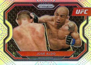 2021 Panini Prizm UFC - Silver Prizms #111 Jose Aldo Front