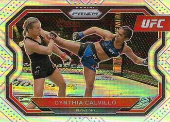2021 Panini Prizm UFC - Silver Prizms #146 Cynthia Calvillo Front