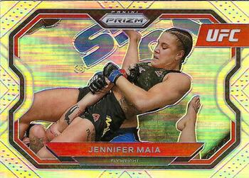 2021 Panini Prizm UFC - Silver Prizms #150 Jennifer Maia Front