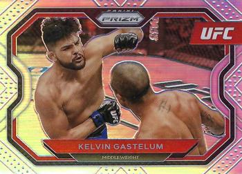 2021 Panini Prizm UFC - Silver Prizms #161 Kelvin Gastelum Front