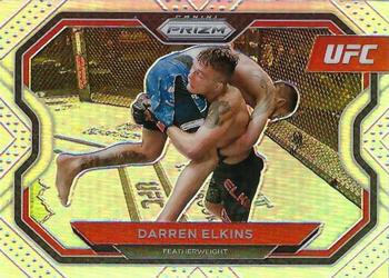 2021 Panini Prizm UFC - Silver Prizms #166 Darren Elkins Front