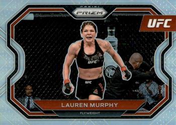 2021 Panini Prizm UFC - Silver Prizms #191 Lauren Murphy Front