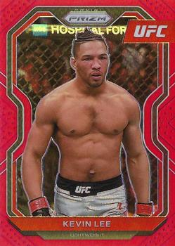 2021 Panini Prizm UFC - Red Prizms #95 Kevin Lee Front