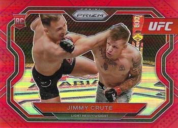 2021 Panini Prizm UFC - Red Prizms #170 Jimmy Crute Front