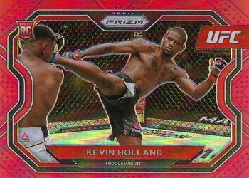 2021 Panini Prizm UFC - Red Prizms #171 Kevin Holland Front