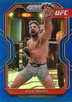 2021 Panini Prizm UFC - Blue Prizms #19 Mike Perry Front