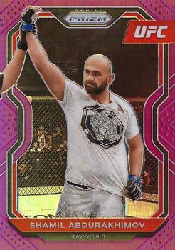 2021 Panini Prizm UFC - Purple Prizms #6 Shamil Abdurakhimov Front