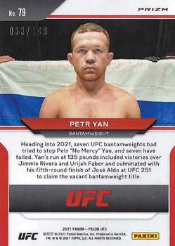2021 Panini Prizm UFC - Purple Prizms #79 Petr Yan Back