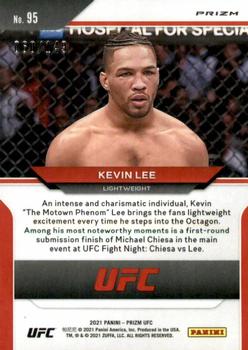 2021 Panini Prizm UFC - Purple Prizms #95 Kevin Lee Back