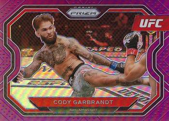 2021 Panini Prizm UFC - Purple Prizms #106 Cody Garbrandt Front