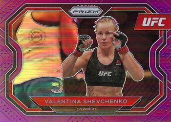 2021 Panini Prizm UFC - Purple Prizms #139 Valentina Shevchenko Front