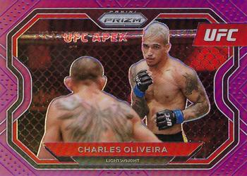 2021 Panini Prizm UFC - Purple Prizms #174 Charles Oliveira Front