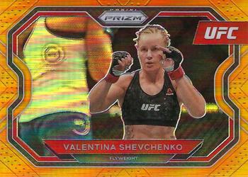 2021 Panini Prizm UFC - Orange Prizms #139 Valentina Shevchenko Front