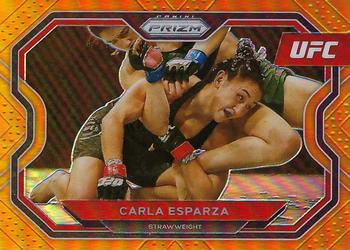 2021 Panini Prizm UFC - Orange Prizms #154 Carla Esparza Front