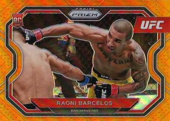 2021 Panini Prizm UFC - Orange Prizms #175 Raoni Barcelos Front